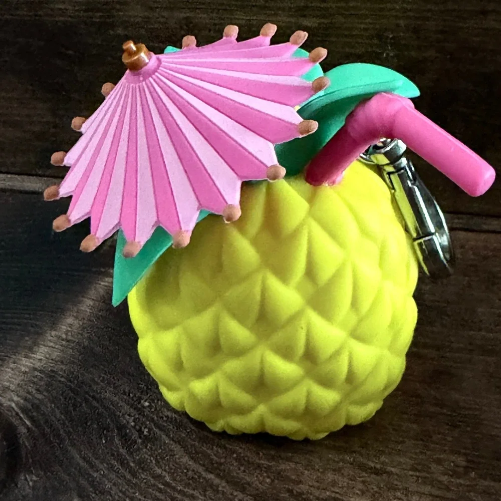 Bath & Body Works Pineapple & Popsicle PocketBac Hand Sanitizer Holder Set 2pc